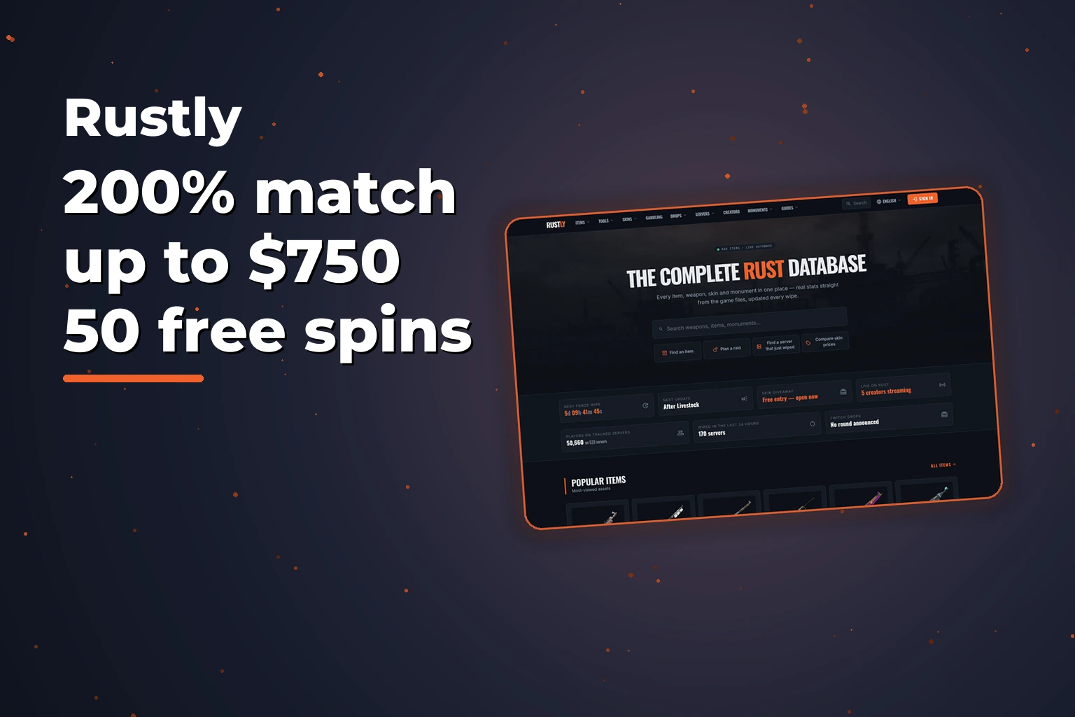 Exclusive Rustly Promo Codes USA: 200% Welcome Bonus and Free Spins